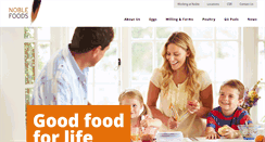 Desktop Screenshot of noblefoods.co.uk