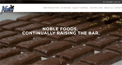 Desktop Screenshot of noblefoods.com