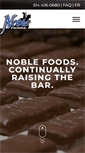 Mobile Screenshot of noblefoods.com